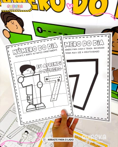 Kit Número 7 – Número do Dia
