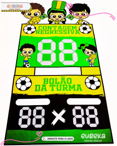 Cartaz Contar e Torcer (Copa)