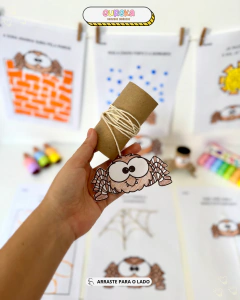 Kit de Atividades de Artes – Tema Dona Aranha - comprar online