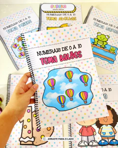KIT APOSTILAS NÚMEROS 0 A 10 – EDUCAÇÃO INFANTIL - comprar online