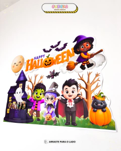 Painel Interativo de Halloween – Pura doçura e diversão na sua sala! na internet