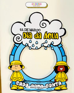 Arte para Bambolê - Dia da Água - comprar online