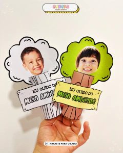 Atividade Árvore 3D com Foto – Meio Ambiente - comprar online