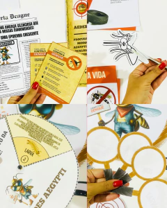 Kit Professor Aprendendo sobre a Dengue na internet