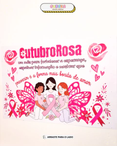 Painel Outubro Rosa – Conscientizar também é um ato de amor. - comprar online