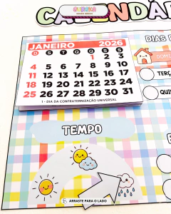 CARTAZ CALENDÁRIO 2026 - comprar online
