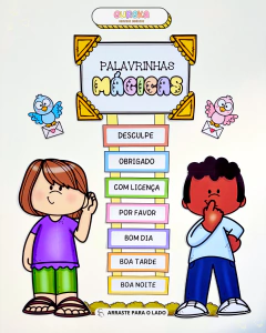 Painel Palavrinhas Mágicas - comprar online