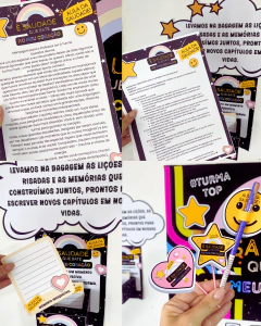 Kit Painel Aula da Saudade - comprar online