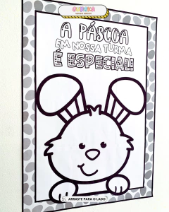 CARTAZ COLETIVO - Atividade Interativa de Páscoa na internet