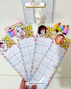 Calendário Marca-Páginas 2025 - comprar online
