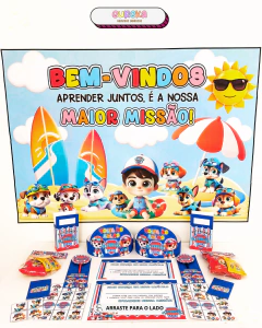 Kit Volta às Aulas – Patrulha Canina Pool Party - comprar online