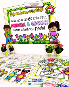 KIT REUNIÃO DE PAIS TEMA FLORESCER - comprar online