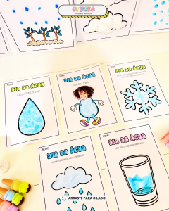 Atividades de Artes - Dia da Água na internet