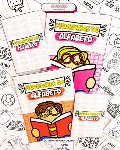 Figurinhas do Alfabeto – Aprender Brincando, Letra por Letra - comprar online