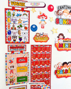 Kit de Ornamentação – Circo Mágico dos Bichinhos - comprar online
