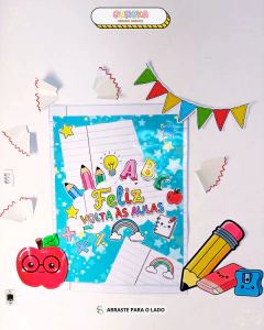 Painel Feliz Volta às Aulas - comprar online