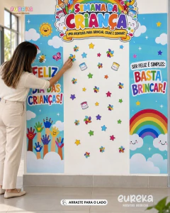 Painel Decorativo Semana da Criança - comprar online
