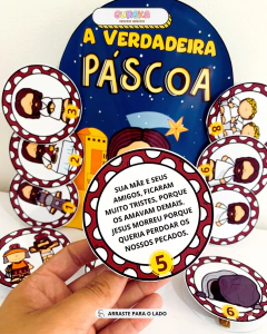 Luva de História da Páscoa com Fichas Ilustradas - comprar online
