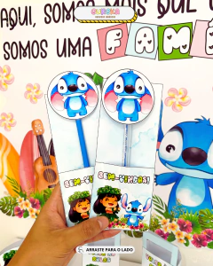 Kit Volta às Aulas - Tema Stitch - comprar online