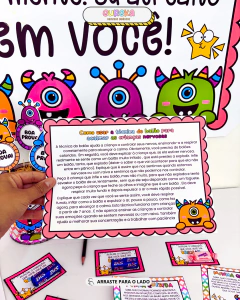 Kit Painel Semana de Provas – Tema Monstrinhos - comprar online