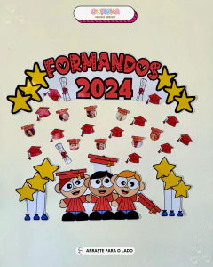 Painel Formandos 2024 na internet