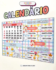 CARTAZ CALENDÁRIO 2026 na internet