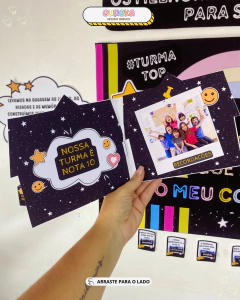 Kit Painel Aula da Saudade na internet