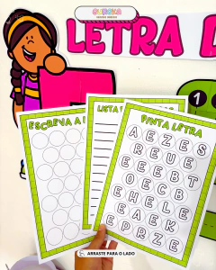 KIT LETRA E – Alfabetização lúdica, organizada e encantadora na internet