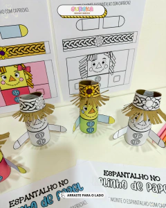 Espantalho no Rolinho – Atividade Festa Junina na internet