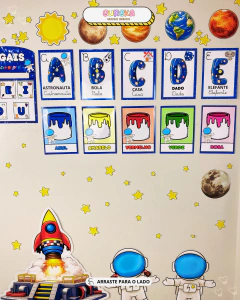 Kit SALA DE AULA TEMA ASTRONAUTA na internet