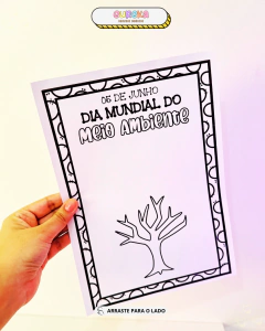 Cartaz Colaborativo Meio Ambiente na internet