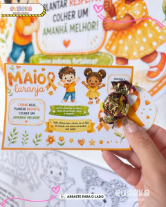 Painel Maio Laranja na internet