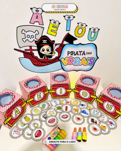 RECURSO PIRATA DAS VOGAIS - Eureka Recursos Didaticos