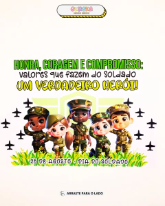 PAINEL DIA DO SOLDADO na internet