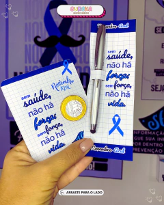 Kit Painel Novembro Azul na internet