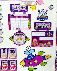ORNAMENTAÇÃO DE SALA - VIAJANDO NO ESPAÇO na internet