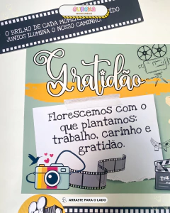 Kit Painel Gratidão na internet