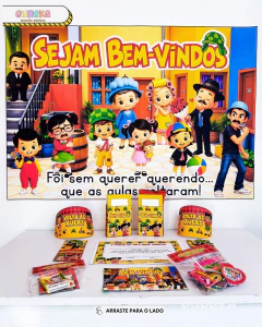 Kit Volta às Aulas: Tema CHAVES na internet