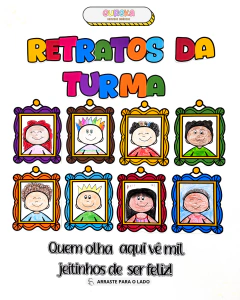 PAINEL RETRATOS DA TURMA na internet