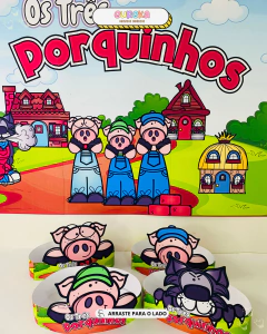 Kit "Os Três Porquinhos" na internet