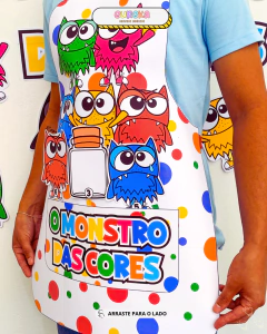 Kit Sequência Didática - O Monstro das Cores na internet