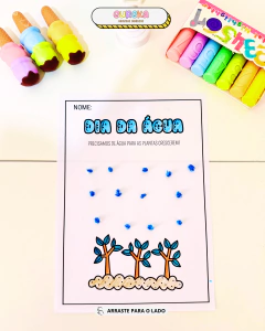 Atividades de Artes - Dia da Água - Eureka Recursos Didaticos