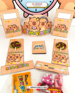 Kit Volta às Aulas – Capivara Cute na internet