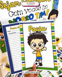 Kit Reunião de Pais – Tema Futebol | Jogando no Mesmo Time na internet