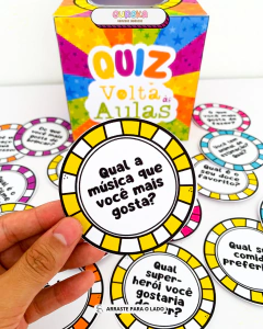 QUIZ VOLTA ÀS AULAS na internet