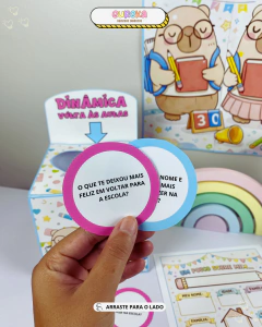 Dinâmica Volta às Aulas – Capivara na internet