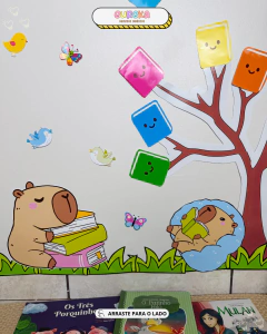 Cantinho de Leitura: Capivara na internet