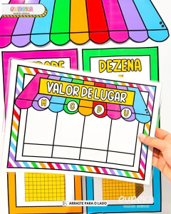 Kit Recurso de Material Dourado na internet