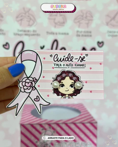 Bambolê e Caixa Motivacional - Outubro Rosa na internet