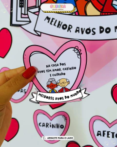 Painel Dia dos Avós na internet
